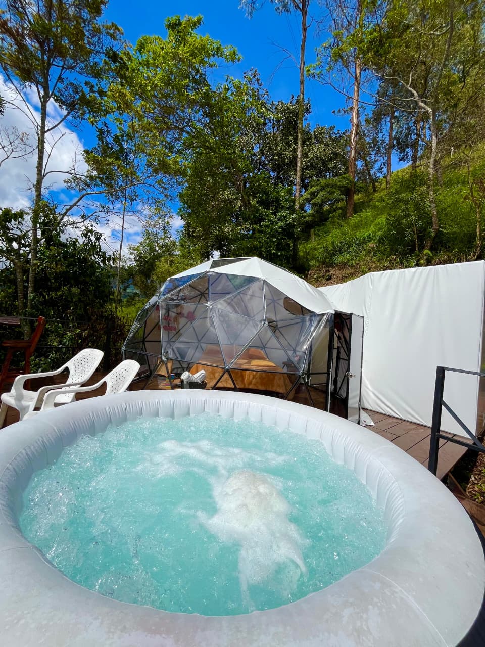 Domo blanco de El Pinar